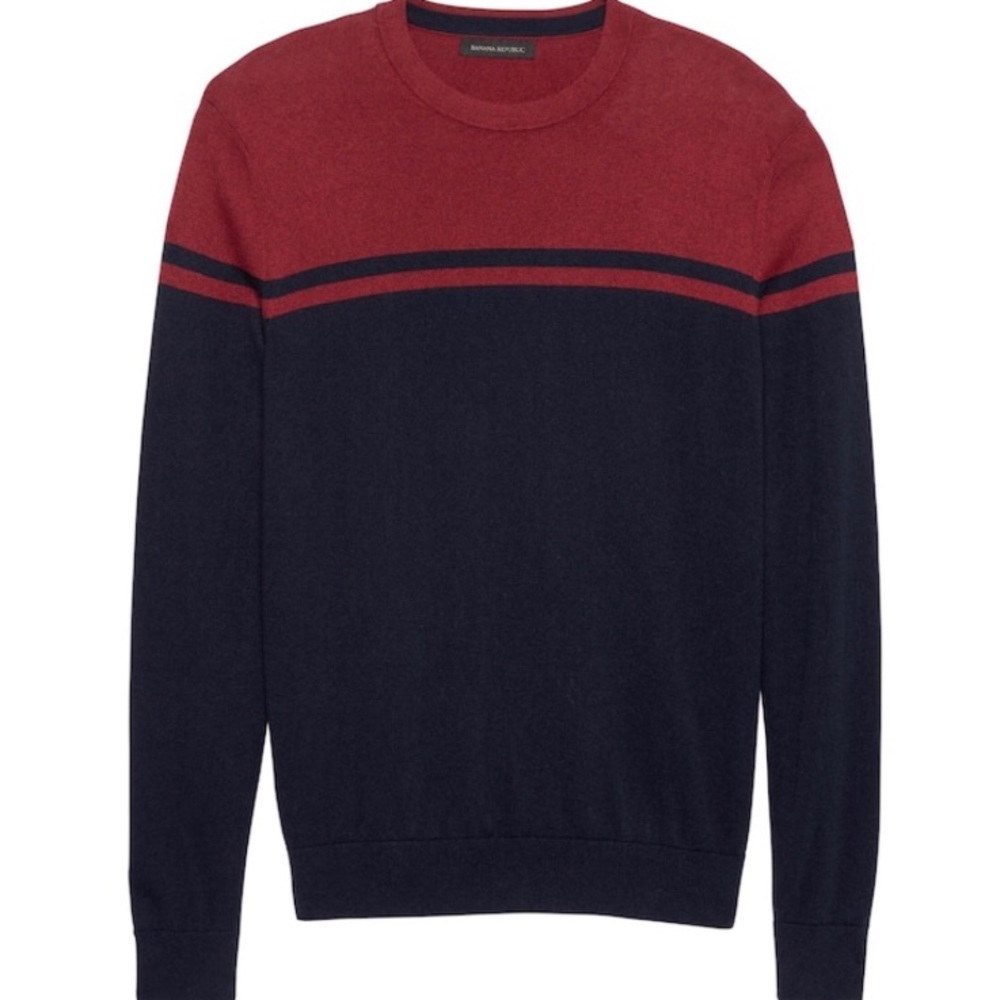 Banana Rep. Silk Cotton Cashmere Stripe Sweater